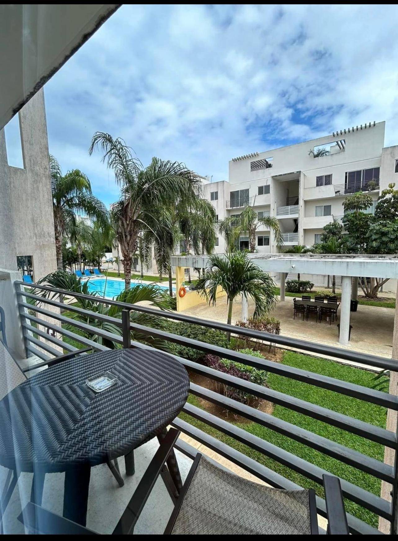 Апартаменты Departamento Blue Vacacional Плая-дель-Кармен Экстерьер фото