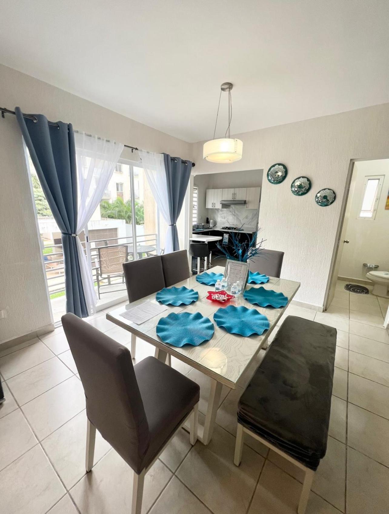 Апартаменты Departamento Blue Vacacional Плая-дель-Кармен Экстерьер фото